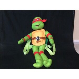 Nickelodeon TMNT (Raphael) Backpack Plush